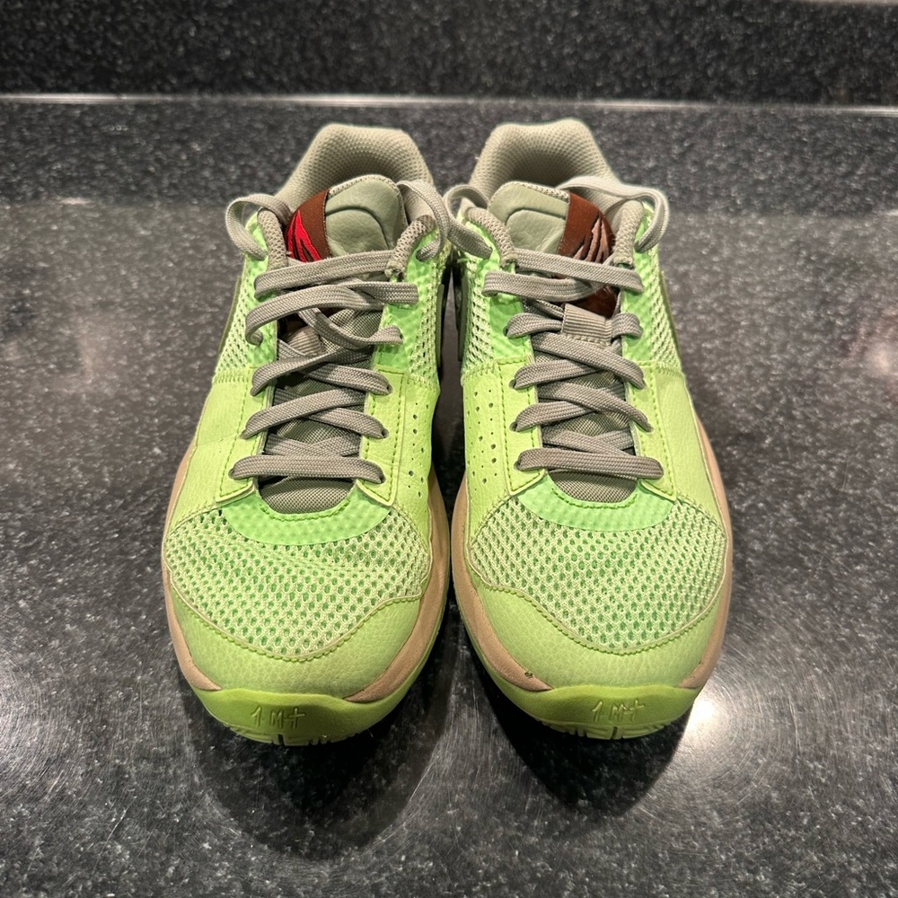 Ja Morant Zombie Nike Green Athletic Sneakers